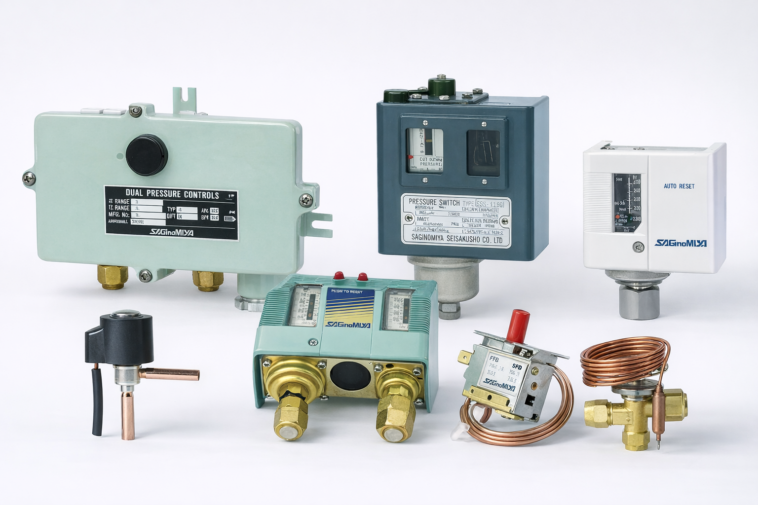 Saginomiya Pressure & Temperature Switch